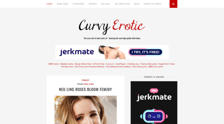 Curvy erotic site